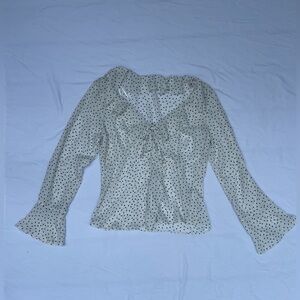 Maison d’Amélie Polka Dot Women's Blouse